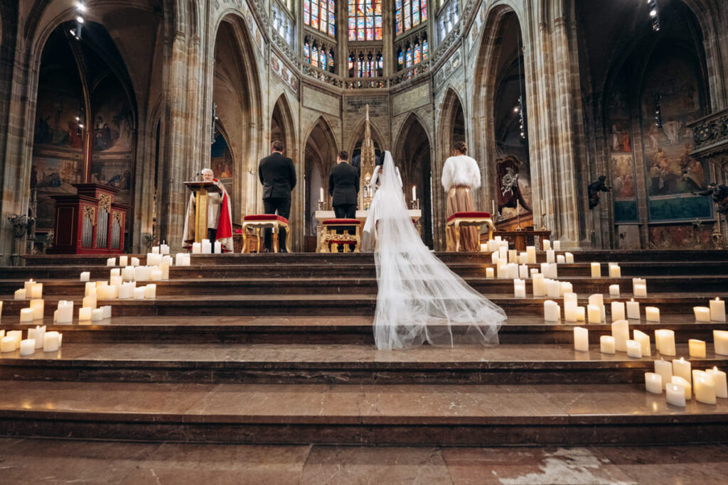 Nikola Elefant svatební fotografka svatební místo Pražský Hrad