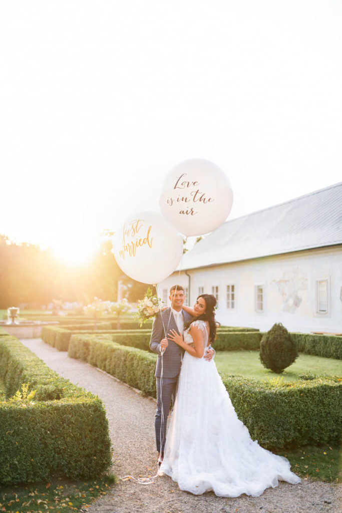 Nikola Elefant svatební fotografka svatební místo Zámek Bon Repos